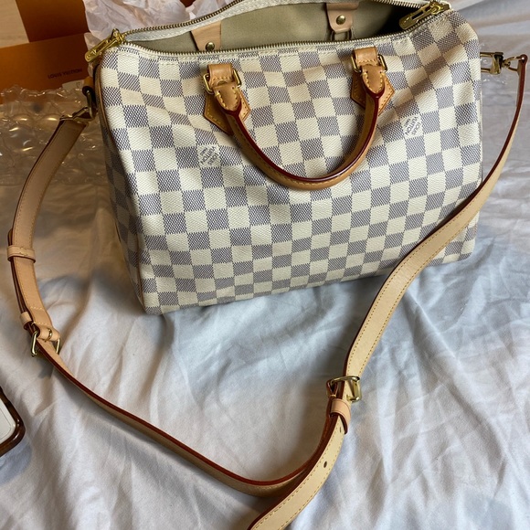 🎈SOLD🎈💎 Louis Vuitton Speedy 30 Damier Azur B - Picture 2 of 16